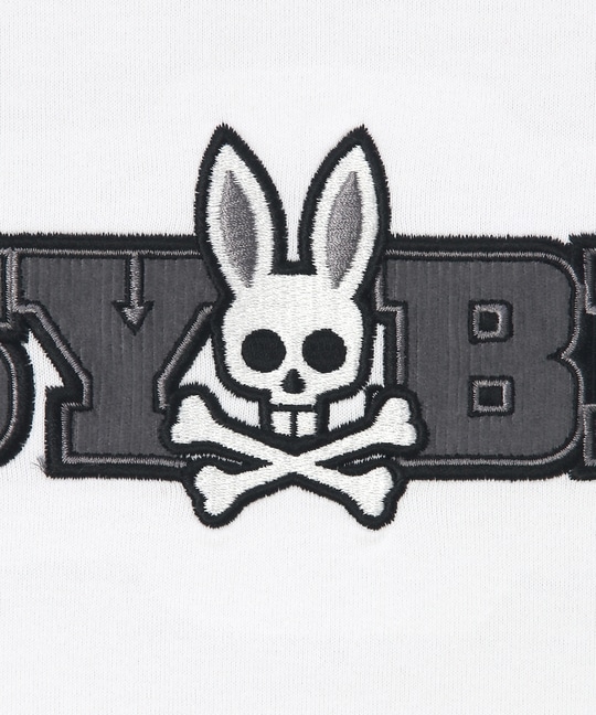 ロングスリーブセンターブロックロゴTシャツ