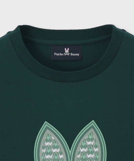 ロングスリーブ ラバーマイクロバニーロゴTシャツ