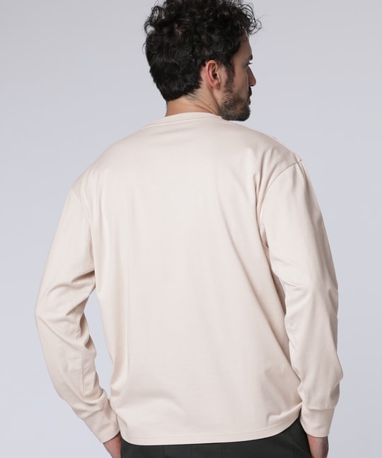 ロングスリーブ クロスオーバーロゴTシャツ