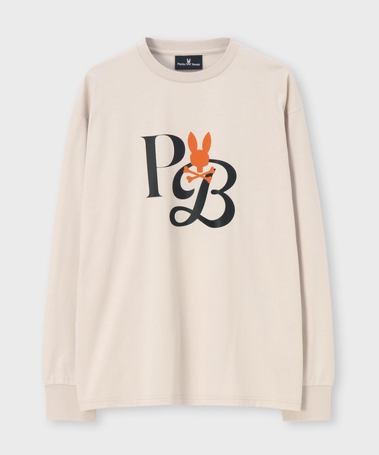 ロングスリーブ クロスオーバーロゴTシャツ