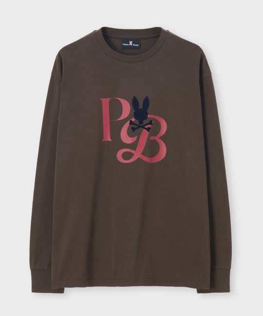 ロングスリーブ クロスオーバーロゴTシャツ