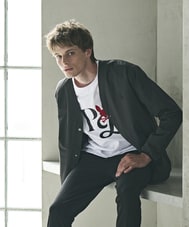 ロングスリーブ クロスオーバーロゴTシャツ