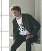 ロングスリーブ クロスオーバーロゴTシャツ