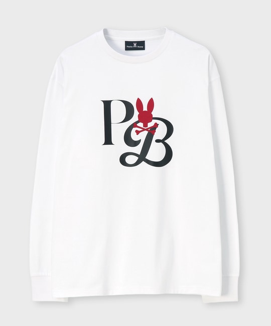 ロングスリーブ クロスオーバーロゴTシャツ
