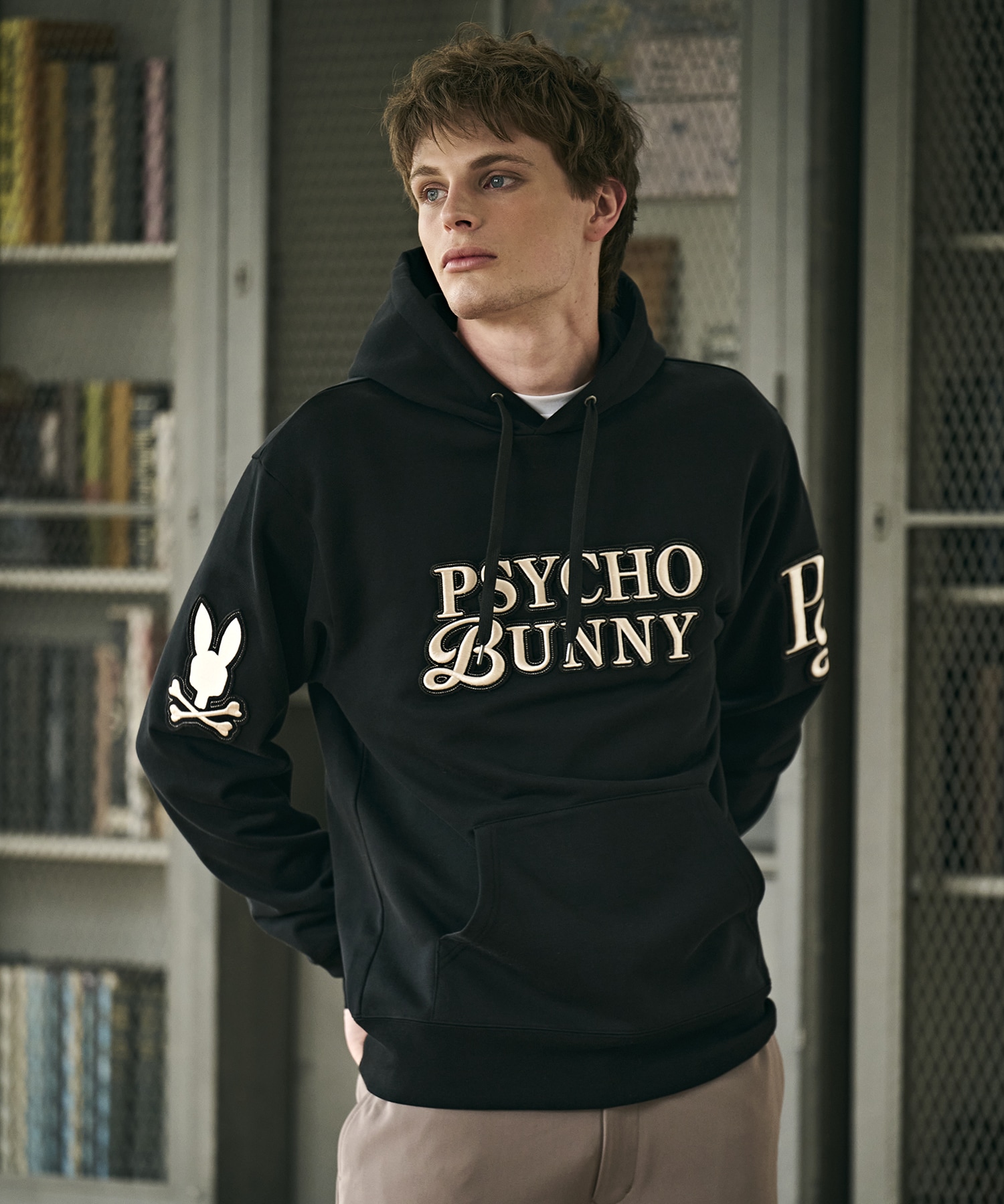 サイコバニー　Psycho Bunny マルチ 定価42,000円 3Dシグネチャー マルチロゴパーカ｜Psycho Bunny｜サイコバニー
