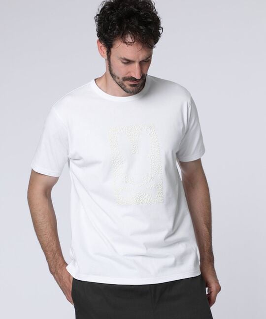 テクスチャーシルエットバニー Tシャツ