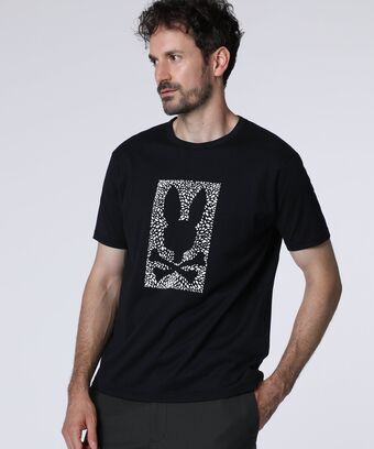 テクスチャーシルエットバニー 　Tシャツ