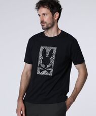 テクスチャーシルエットバニー Tシャツ