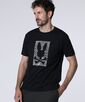 テクスチャーシルエットバニー Tシャツ
