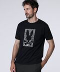 テクスチャーシルエットバニー Tシャツ
