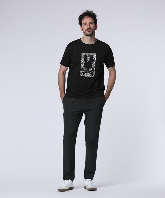 テクスチャーシルエットバニー Tシャツ