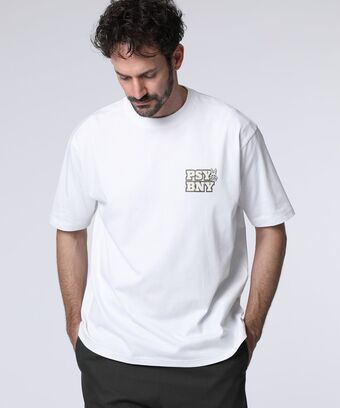 センターブロックロゴ 　Tシャツ