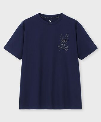 バンダナ柄ワンポイント 　Tシャツ