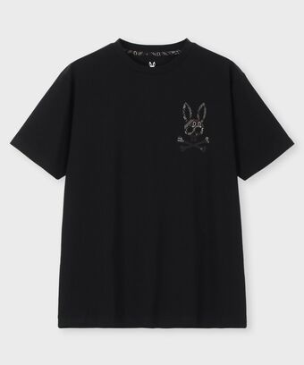バンダナ柄ワンポイント 　Tシャツ