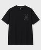 バンダナ柄ワンポイント Tシャツ