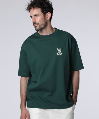 ワンポイント 　シルケットスムースＴシャツ