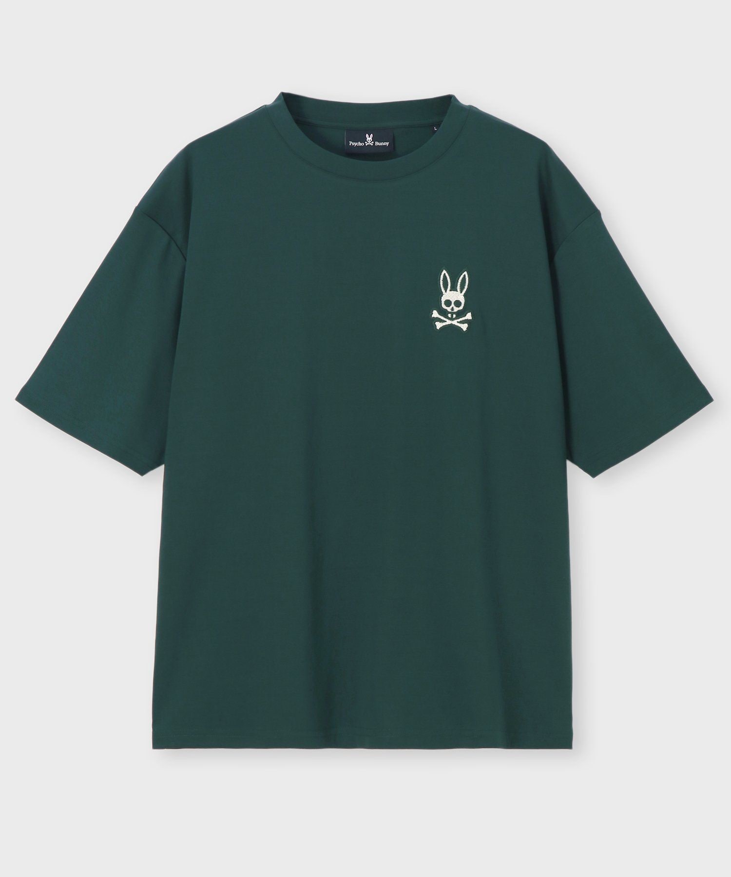 ワンポイント シルケットスムースTシャツ｜Psycho Bunny