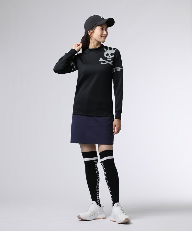 【美品】PSYCHO BUNNY サイコバニー ストレッチスカート ロゴ ゴルフ GOLF][WOMEN]コンフォートフィット ストレッチスカート｜Psycho Bunny