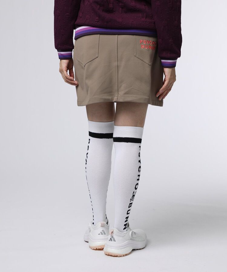 【美品】PSYCHO BUNNY サイコバニー ストレッチスカート ロゴ ゴルフ GOLF][WOMEN]コンフォートフィット ストレッチパンツ｜Psycho
