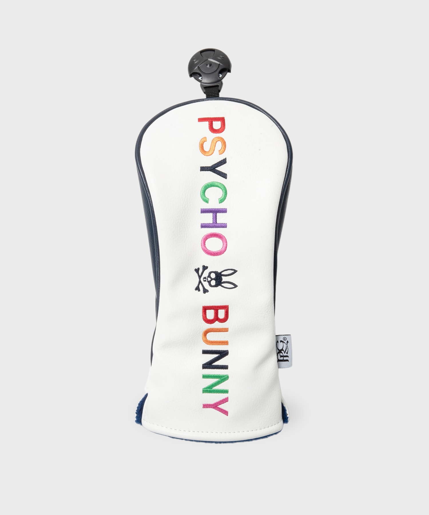PSYCHO BUNNY キャディバッグ ホワイト/ライム　ヘッドカバー無 PSYCHO BUNNY キャディバッグ ホワイト/ライム ヘッドカバー無