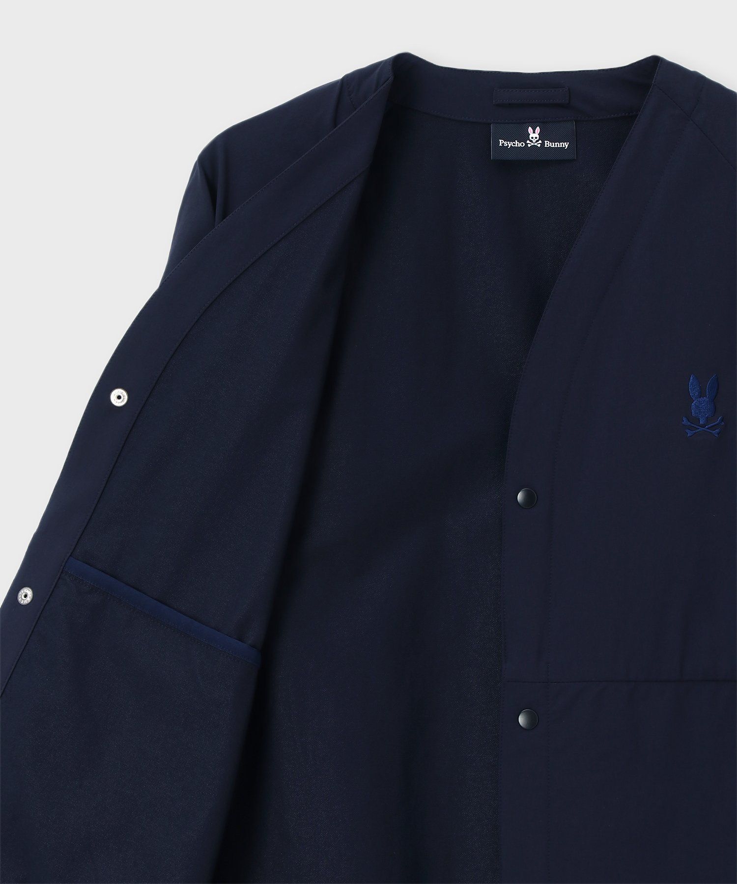 ナイロンカーディガンジャケット｜Psycho Bunny｜サイコバニー 公式
