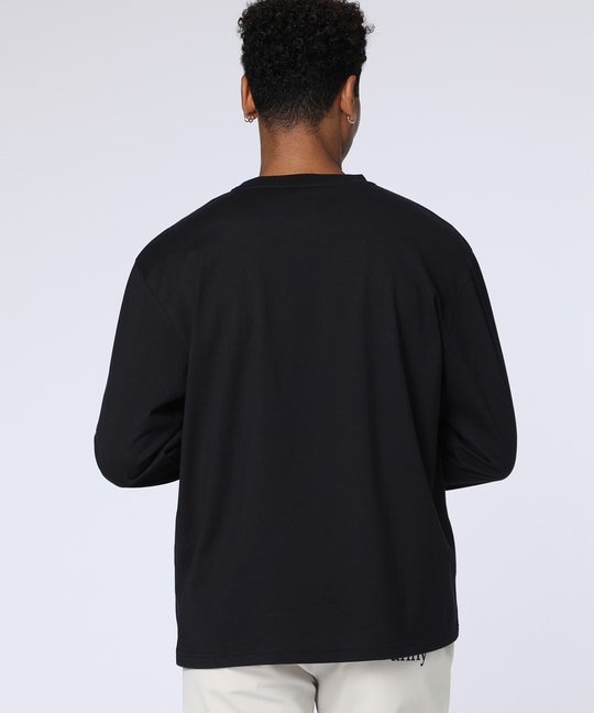 ロングスリーブモザイクステッチバニーTシャツ