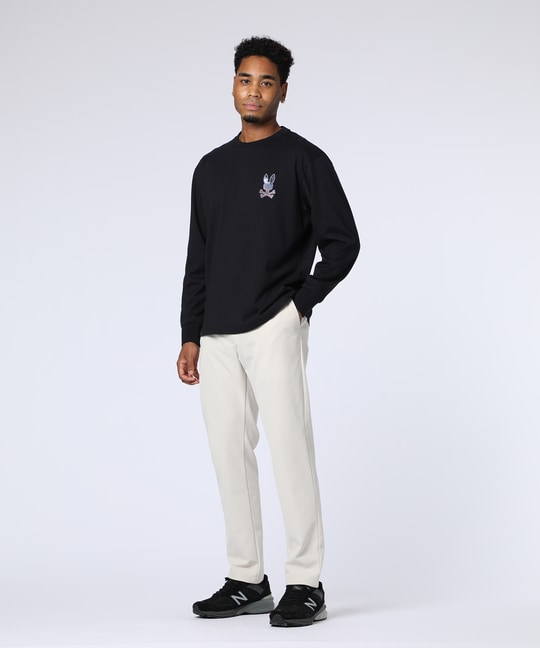 ロングスリーブモザイクステッチバニーTシャツ