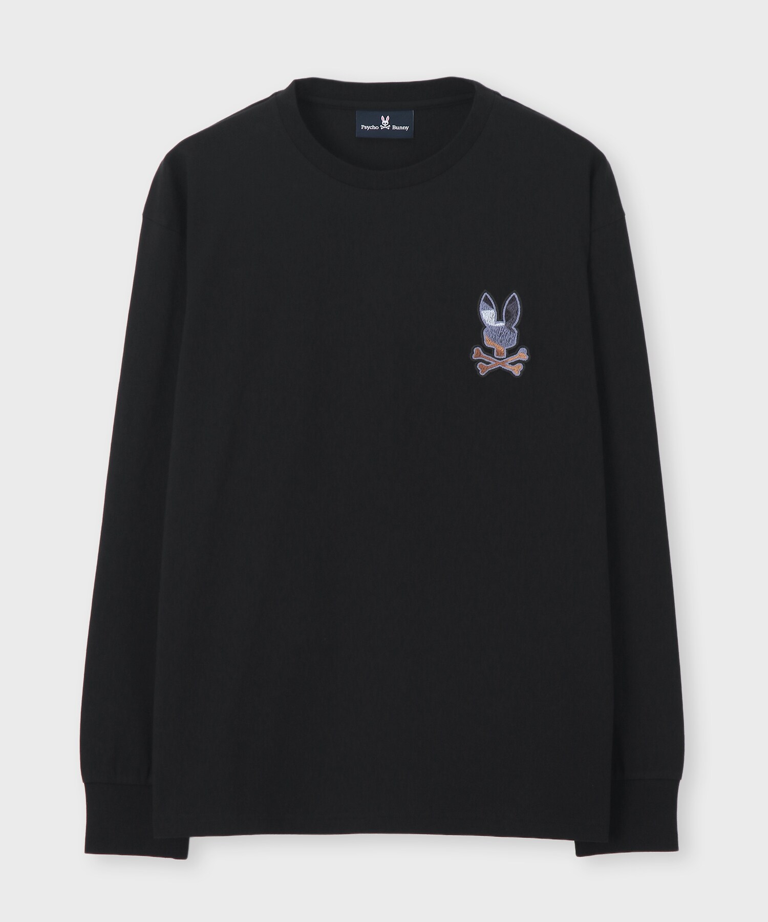 PSYCHO BUNNY ロングスリーブTシャツ 2色セット ロングスリーブモザイクステッチバニーTシャツ｜Psycho Bunny