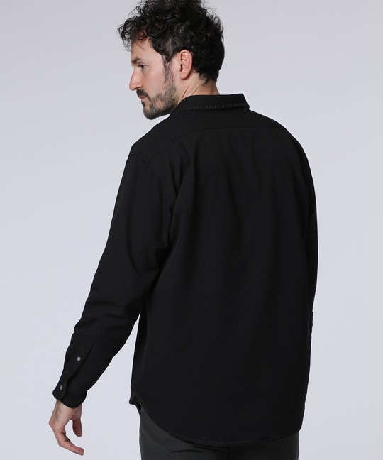 LANATEC® ウールライクステッチシャツ
