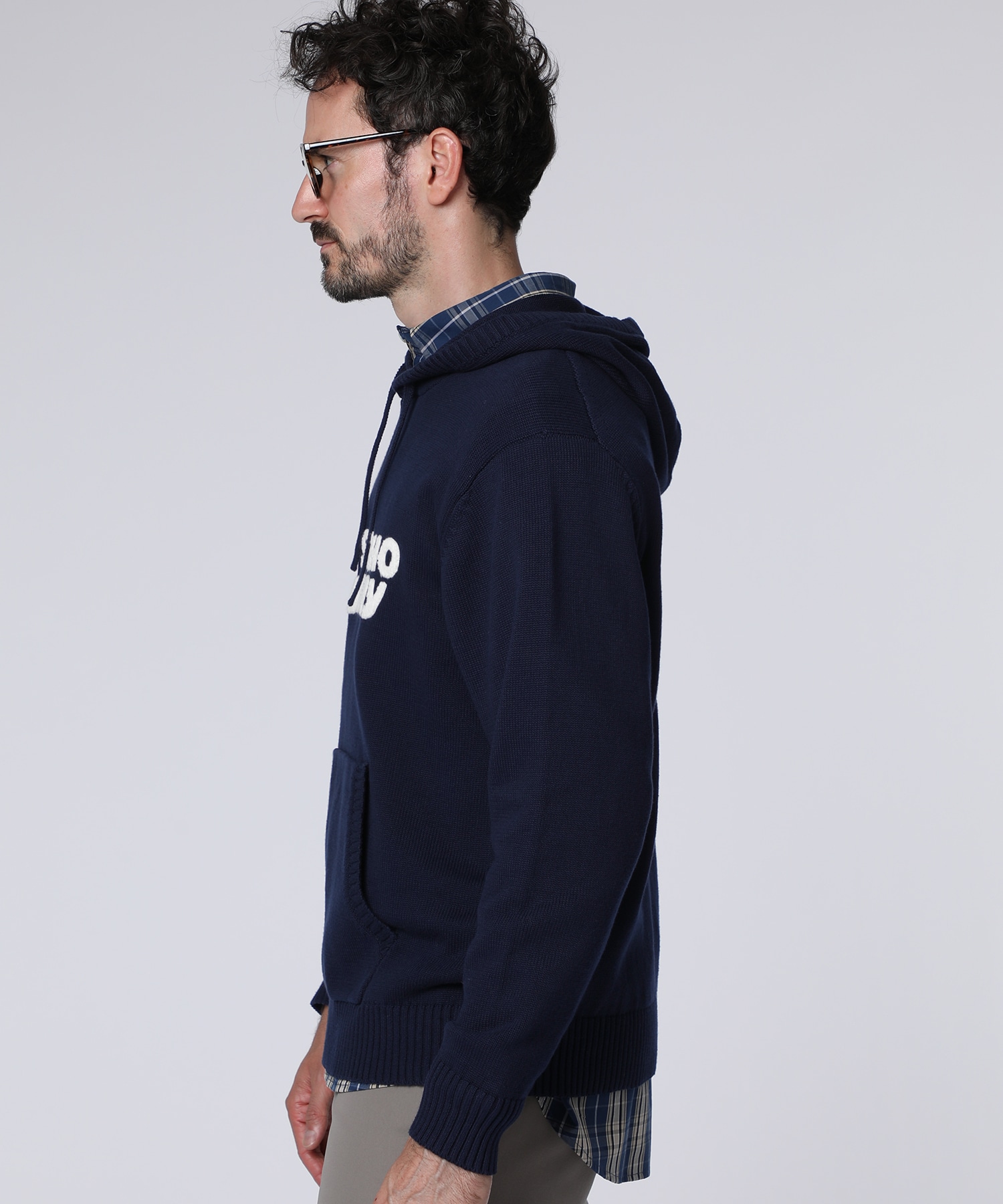 シグネチャーロゴ ニットフーディ｜Psycho Bunny｜サイコバニー