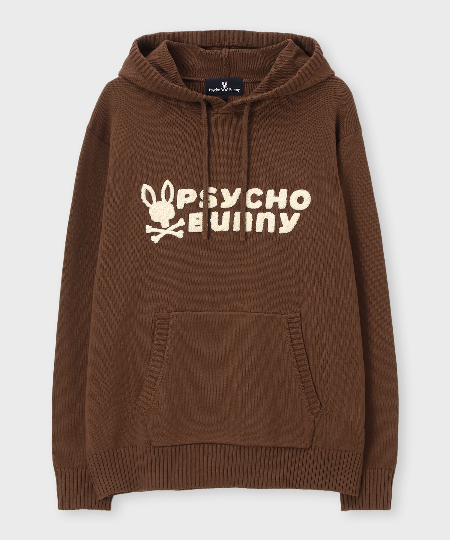 シグネチャーロゴ ニットフーディ｜Psycho Bunny｜サイコバニー
