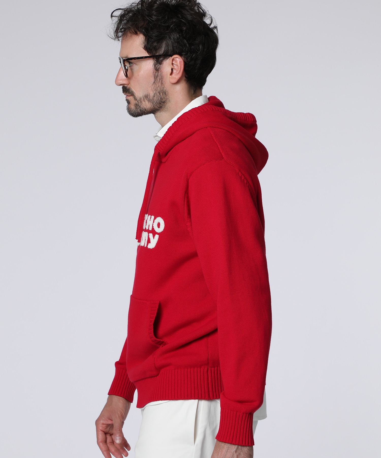 超希少カラー❣️【サイコバニー】シグネチャーロゴ ニットフーディ