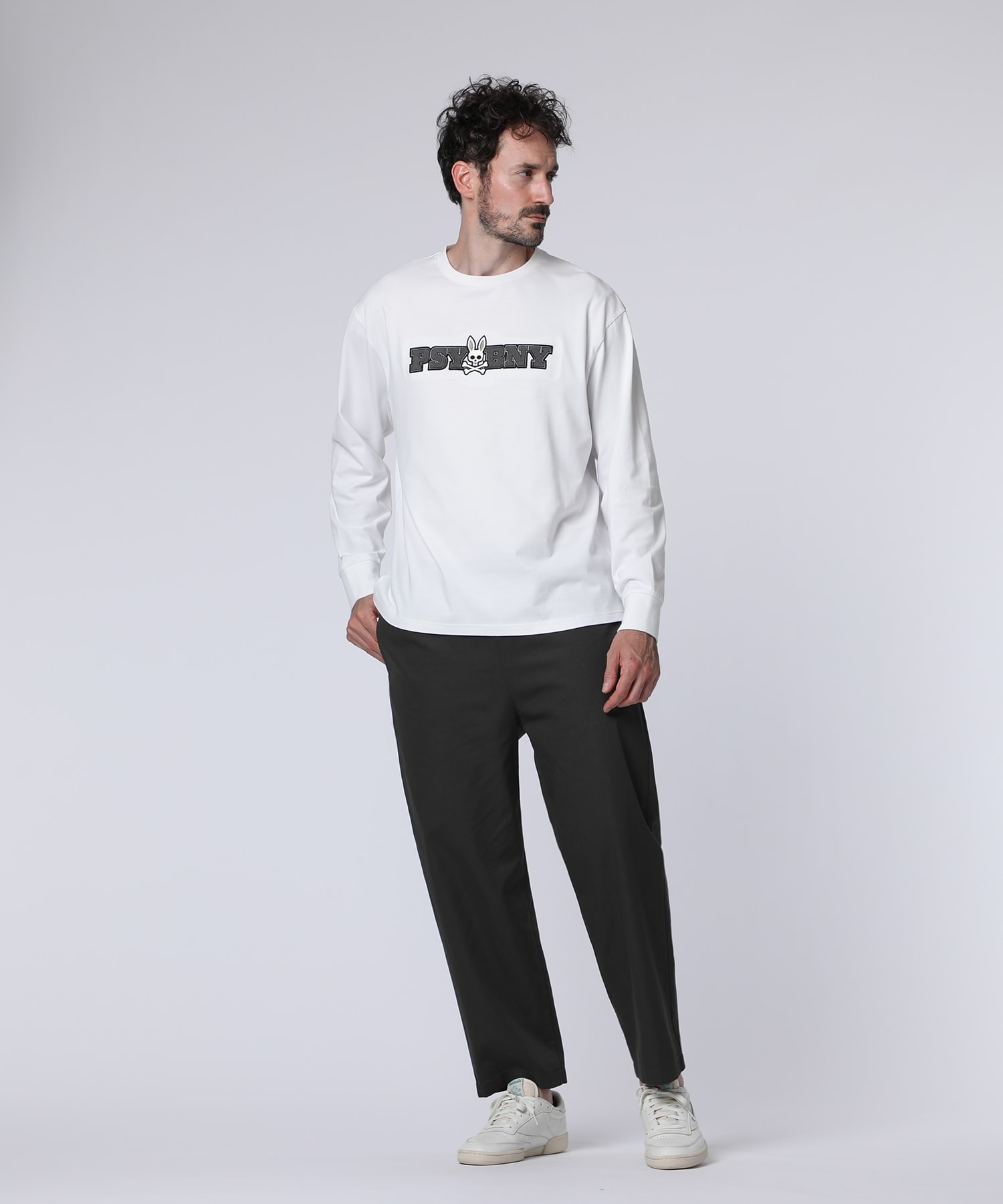 PSYCHO BUNNY ロングスリーブTシャツ 2色セット PSYCHO BUNNY ロングスリーブTシャツ 2色セット