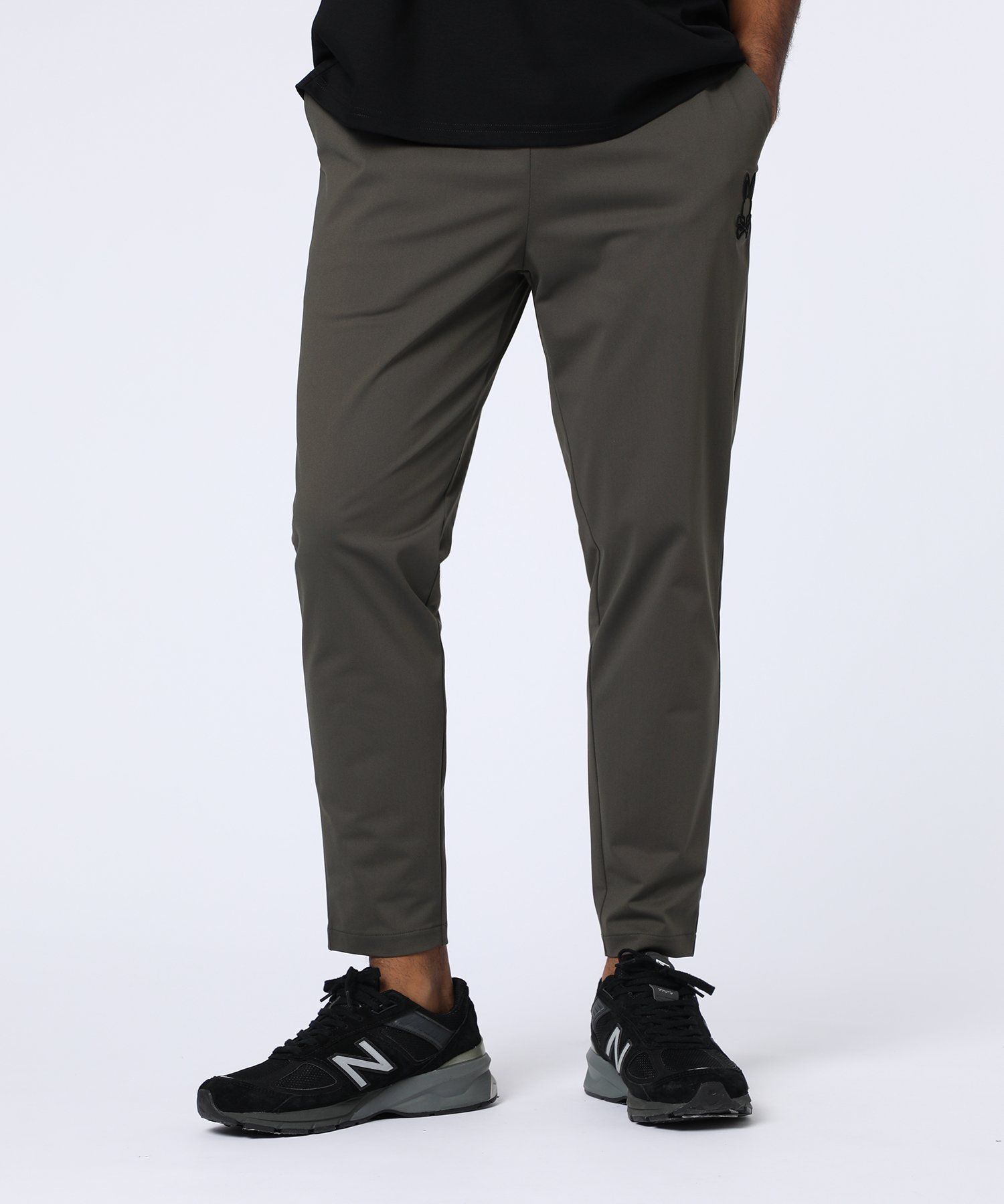 PSYCHO BUNNY サイコバニー トラウザーズ パンツ ロゴ ストレッチ