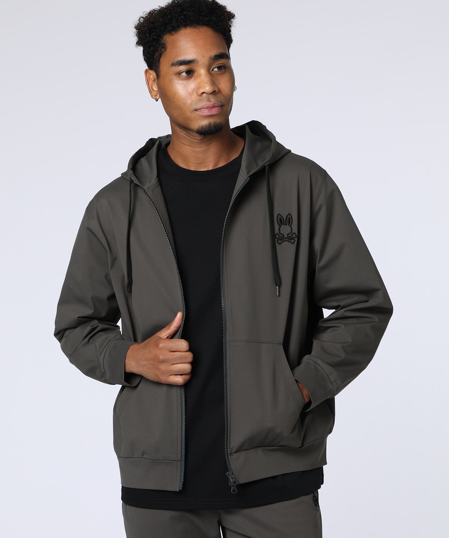 エフェクトロゴジップパーカ｜Psycho Bunny｜サイコバニー 公式