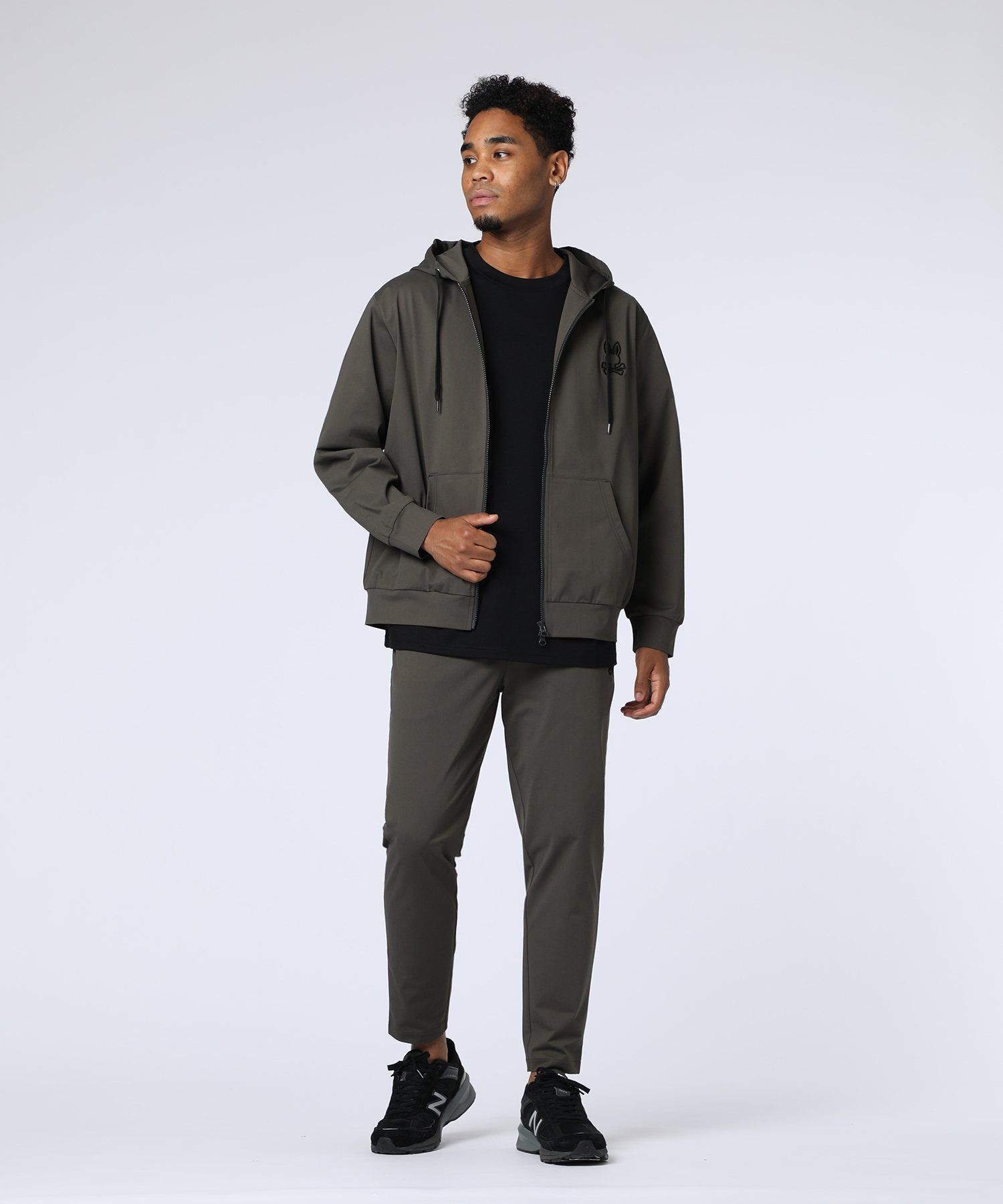 エフェクトロゴジップパーカ｜Psycho Bunny｜サイコバニー 公式