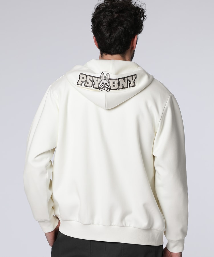 センターブロックロゴ ジップパーカ｜Psycho Bunny｜サイコバニー 公式