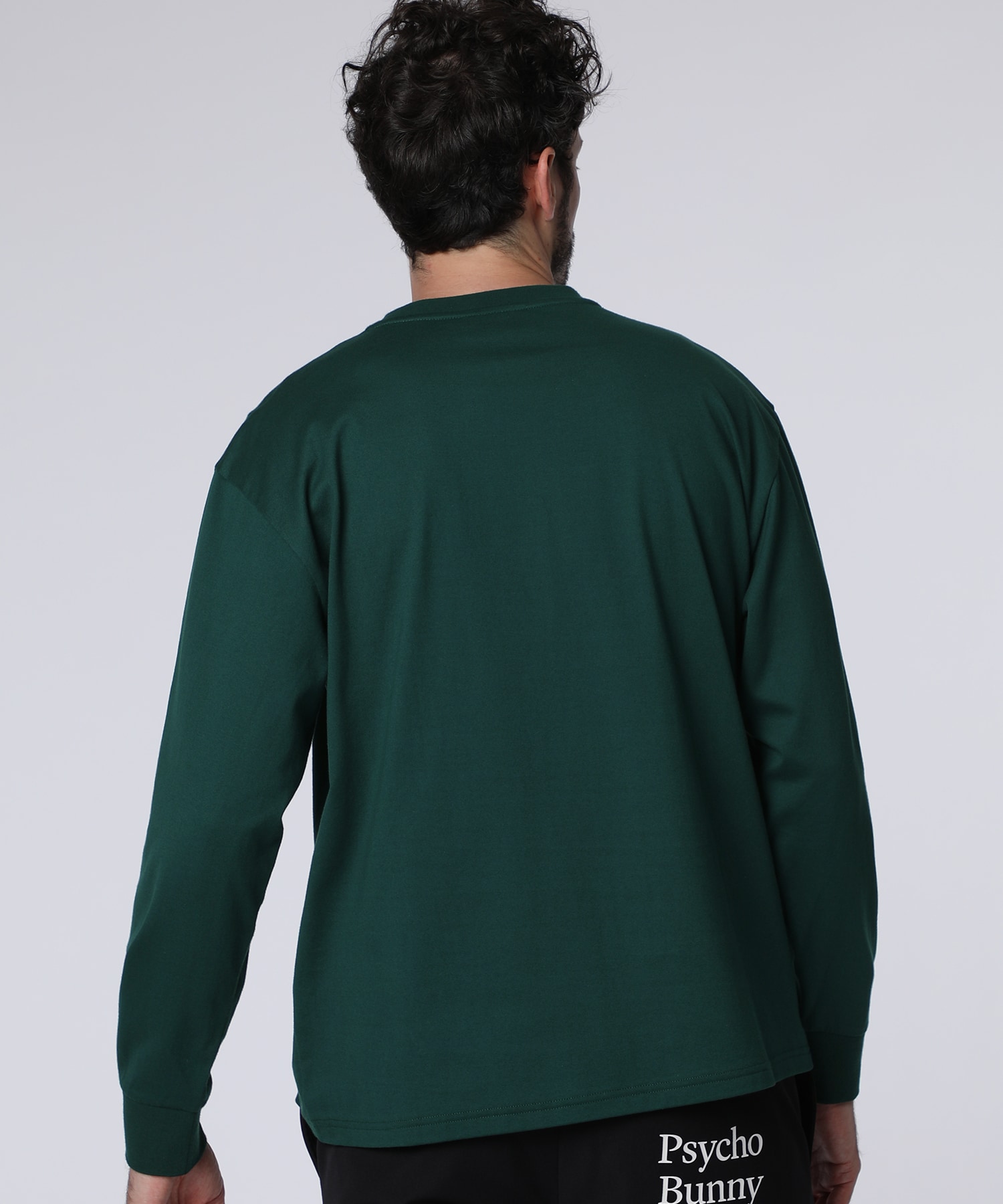 ロングスリーブ ラバーマイクロバニーロゴTシャツ｜Psycho Bunny