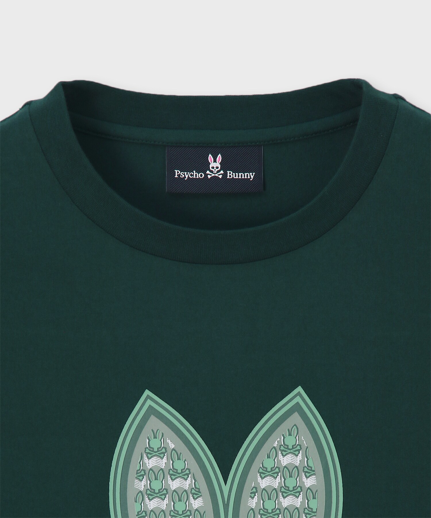 ロングスリーブ ラバーマイクロバニーロゴTシャツ｜Psycho Bunny