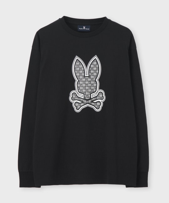 ロングスリーブ ラバーマイクロバニーロゴTシャツ