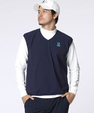 [GOLF]ナイロンストレッチ ジャージベスト