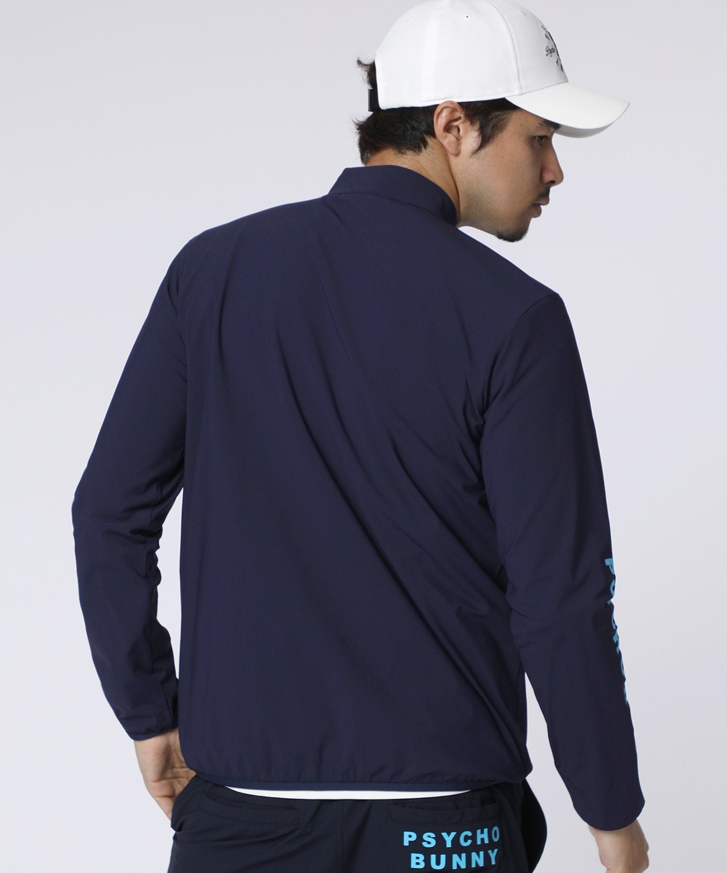 GOLF]ナイロンストレッチジャージ ハーフジップモックネック｜Psycho