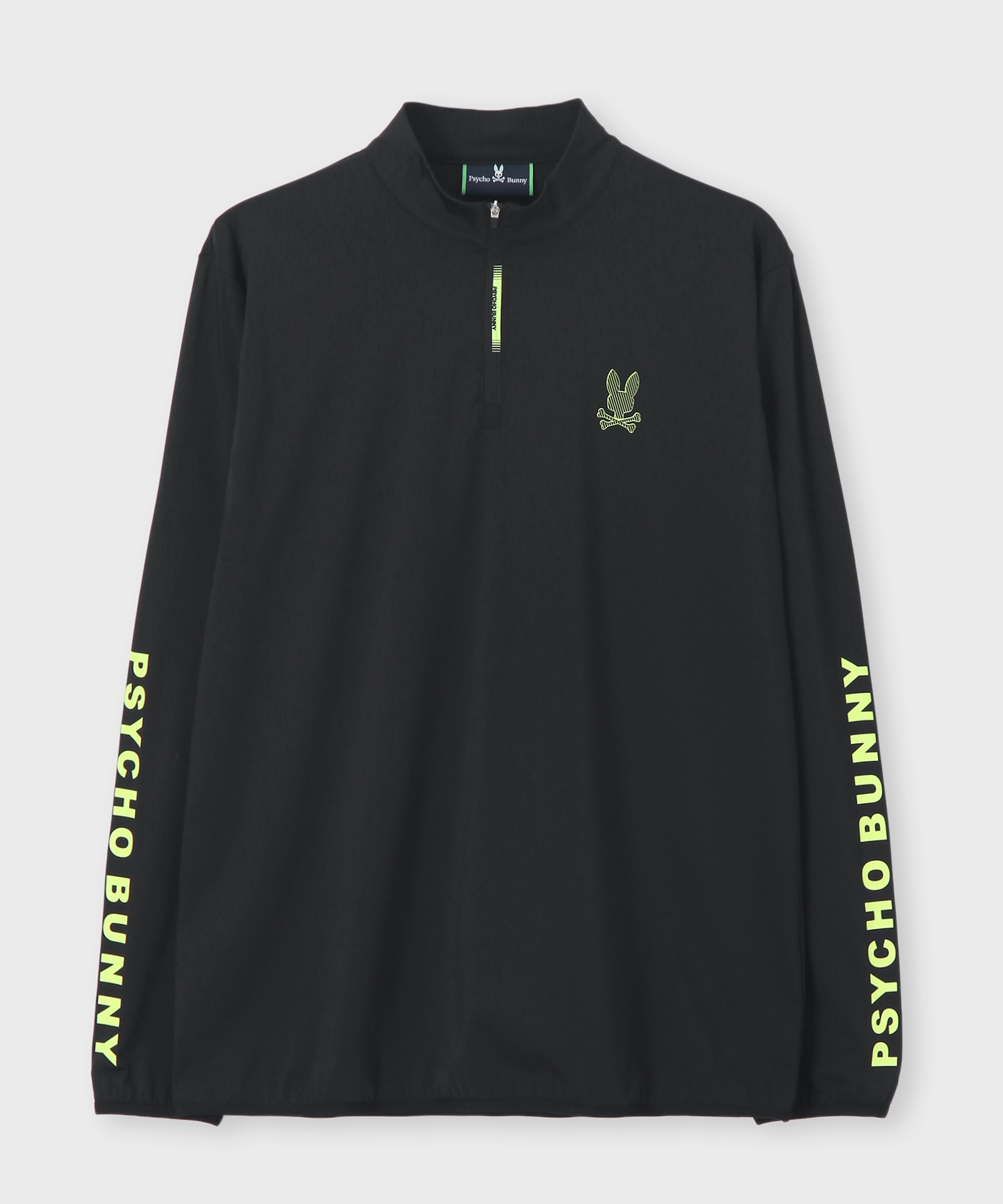 【24時間以内/匿名配送】シーピージーゴルフ ハーフジップモックネック サイズ2 GOLF]ナイロンストレッチジャージ ハーフジップモックネック｜Psycho