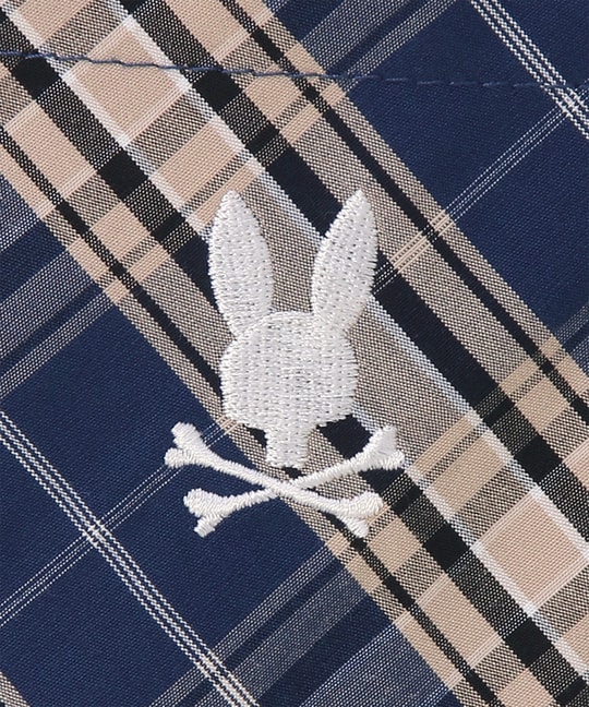 [WEB限定]ピーチ起毛チェックシャツ