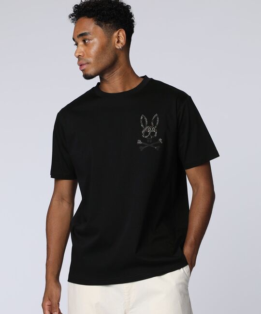 バンダナ柄ワンポイント Tシャツ
