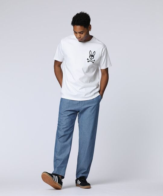 バンダナ柄ワンポイント Tシャツ