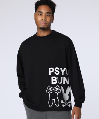[WEB限定]グラデーションサイドロゴ 　ロングスリーブTシャツ