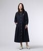 [WOMEN]ノーカラーシャツワンピース