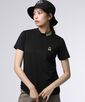 [GOLF][WOMEN]ラバーロゴ 半袖モックネックTシャツ