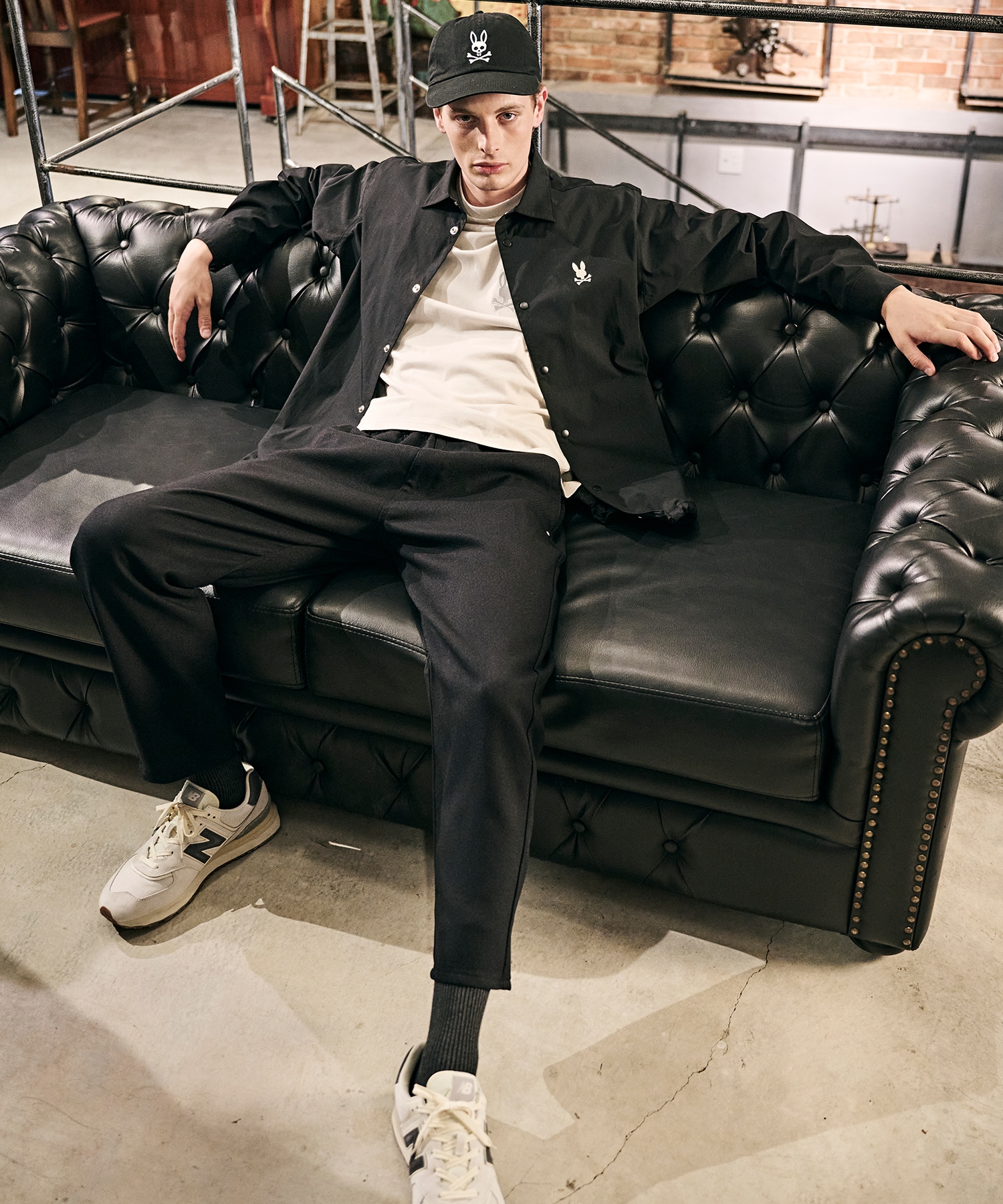 SOLOTEXストレッチウェザーシャツ｜Psycho Bunny｜サイコバニー 公式